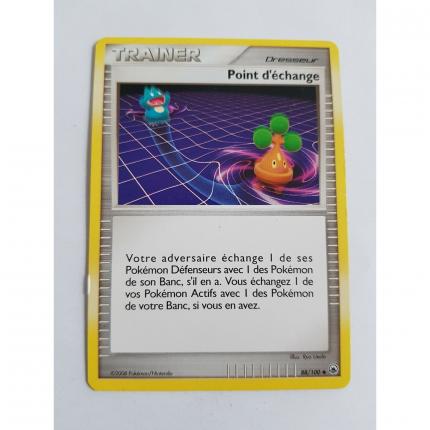 Carte Pokemon trainer Point d Echange Diamant et Perles Aube Majestueuse 88/100 peu commune