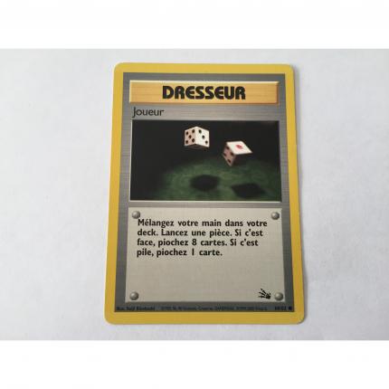 60/62 - Carte pokemon dresseur Joueur 60/62 commune Fossile wizards 1995