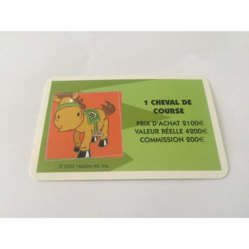 CARTE ACQUISITION 1 CHEVAL DE COURSE LA BONNE PAYE NOUVELLE EDITION CARTE ACQUISITION 1 CHEVAL DE COURSE LA BONNE PAYE NOUVELLE EDITION