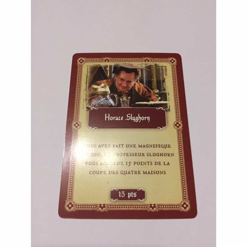 Carte Action Horace Slughorn Jeu Harry Potter Une Annee A Poudlard