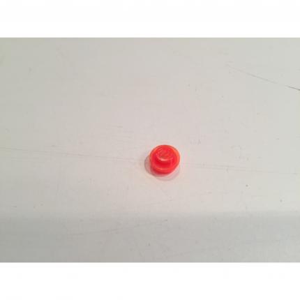 Assiette ronde 1x1 trans-néon orange 4073 pièce détachée Lego #A14