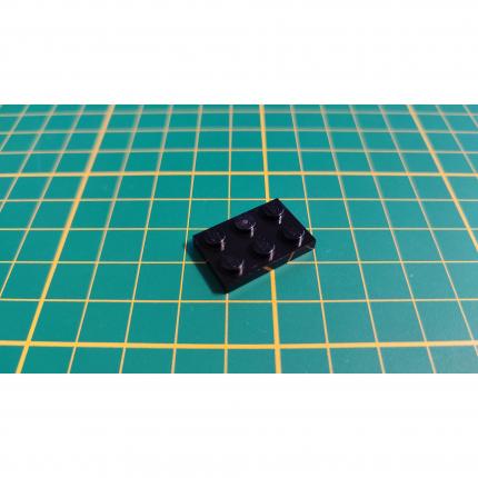 Plate 2x3 noir 302126 pièce détachée Lego #B35